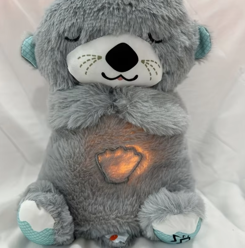 Peluche Otter Mascota Interactiva para Dormir